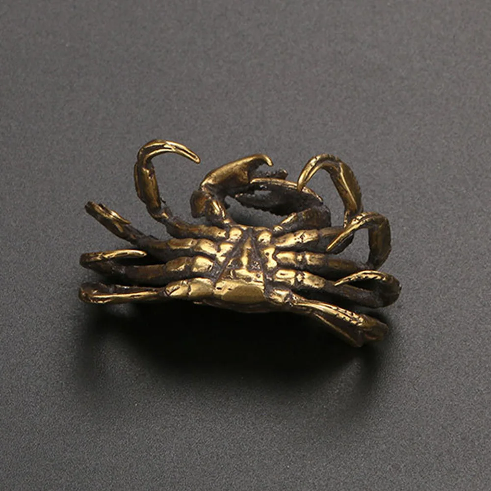 Vintage Crab Statue Brass Crafts Ornament For Officehome Cafe Desk Decoration Handmade Animals Statue Crab Figurines
Vintage Crab Statue Brass Crafts Ornament For Officehome Cafe Desk Decoration Handmade Animals Statue Crab Figurines