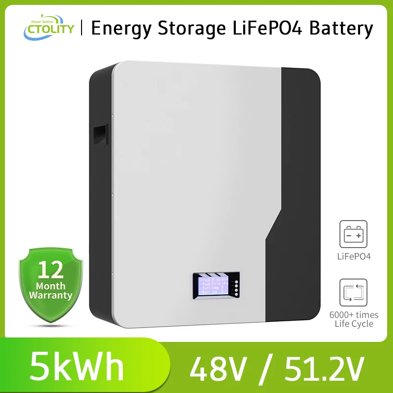 Power Wall 48V 200AH 100AH LiFePO4 Battery Pack 5KWH 10KWH Powerwall 6000 Cycle Solar Lithium Ion Battery CAN/RS485 32 Parallel
Power Wall 48V 200AH 100AH LiFePO4 Battery Pack 5KWH 10KWH Powerwall 6000 Cycle Solar Lithium Ion Battery CAN/RS485 32 Parallel
