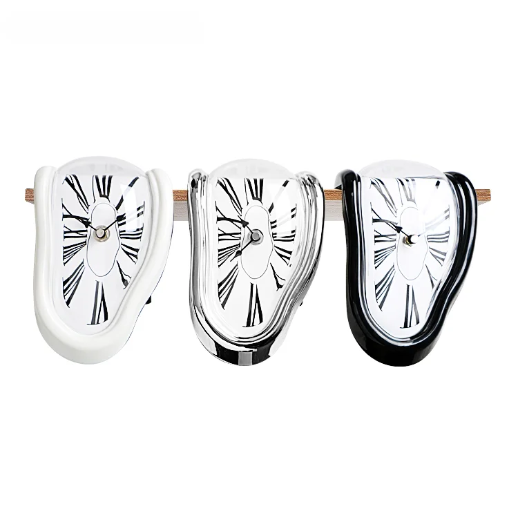 HOOMIN Creative Melting Clock Home Decoration Gift Surrealist Salvador Dali Style Clocks Surreal Distorted Wall Clock
HOOMIN Creative Melting Clock Home Decoration Gift Surrealist Salvador Dali Style Clocks Surreal Distorted Wall Clock