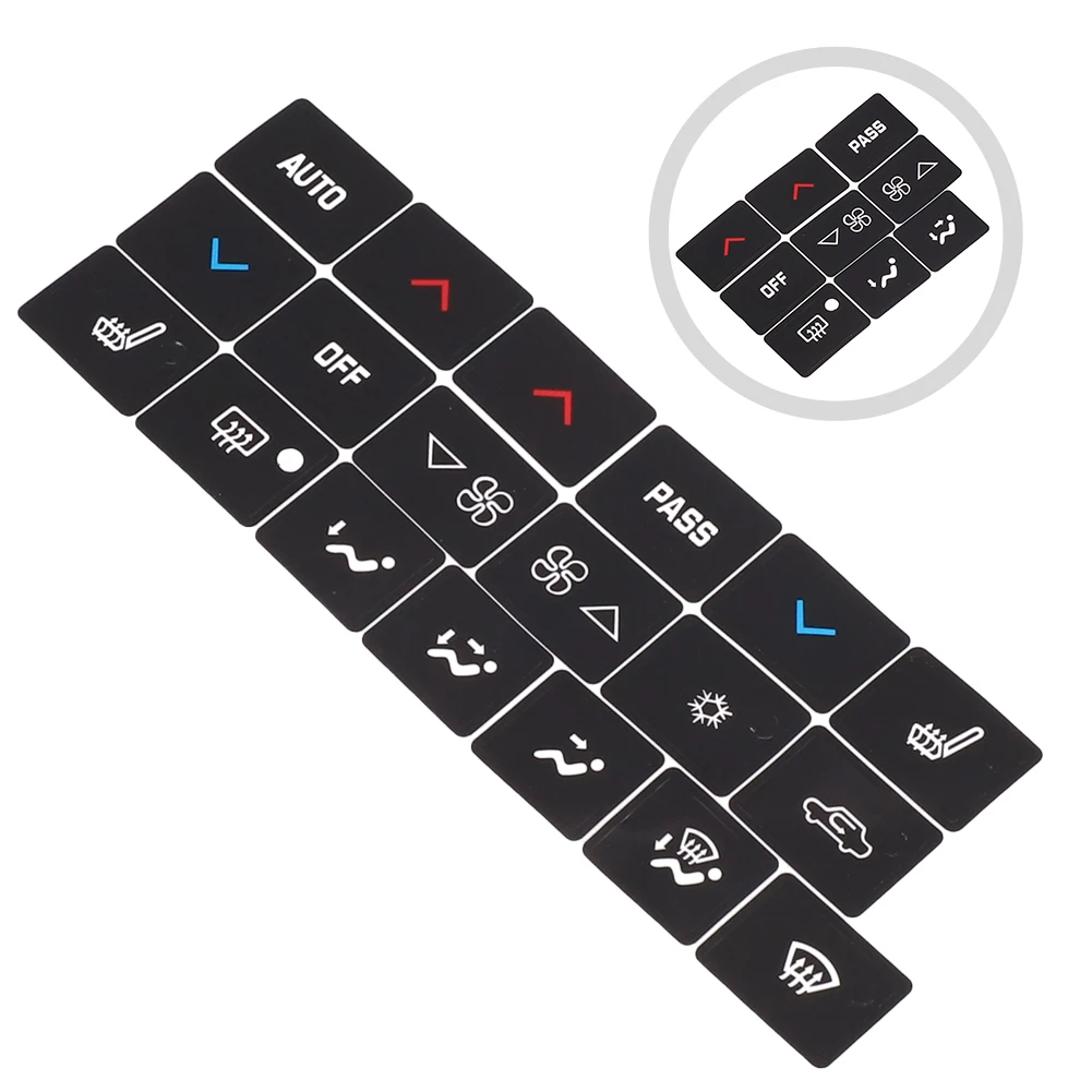 Car A/C Climate Control Button Repair Decal Sticker Fit For Buick Lacrosse 2005-2009 Car Air Conditioner Button Repair Paste Acc
Car A/C Climate Control Button Repair Decal Sticker Fit For Buick Lacrosse 2005-2009 Car Air Conditioner Button Repair Paste Acc