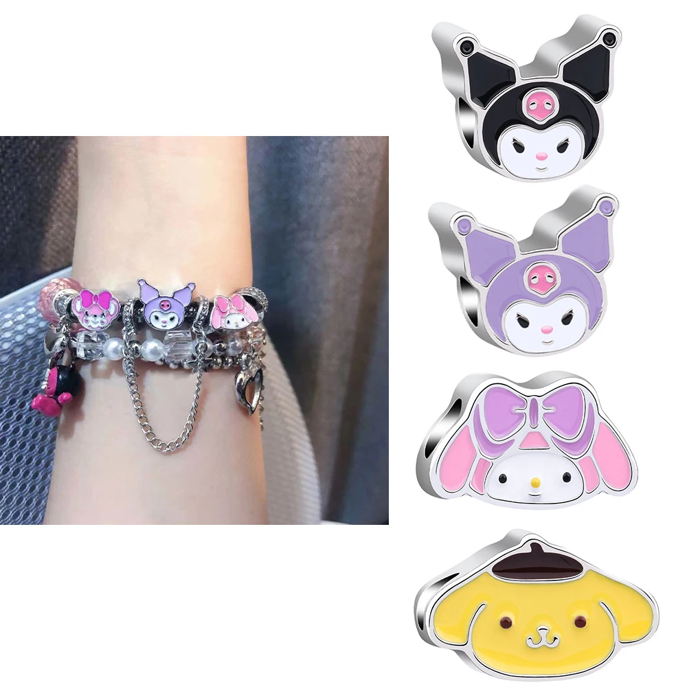 Аниме Kuromi My Melody Pom Purin Kawaii Мультфильм Сделай Сам Металлический Эмалированный кулон браслет ожерелье ювелирные изделия аксессуары подарки иг...
Аниме Kuromi My Melody Pom Purin Kawaii Мультфильм Сделай Сам Металлический Эмалированный кулон браслет ожерелье ювелирные изделия аксессуары подарки иг...