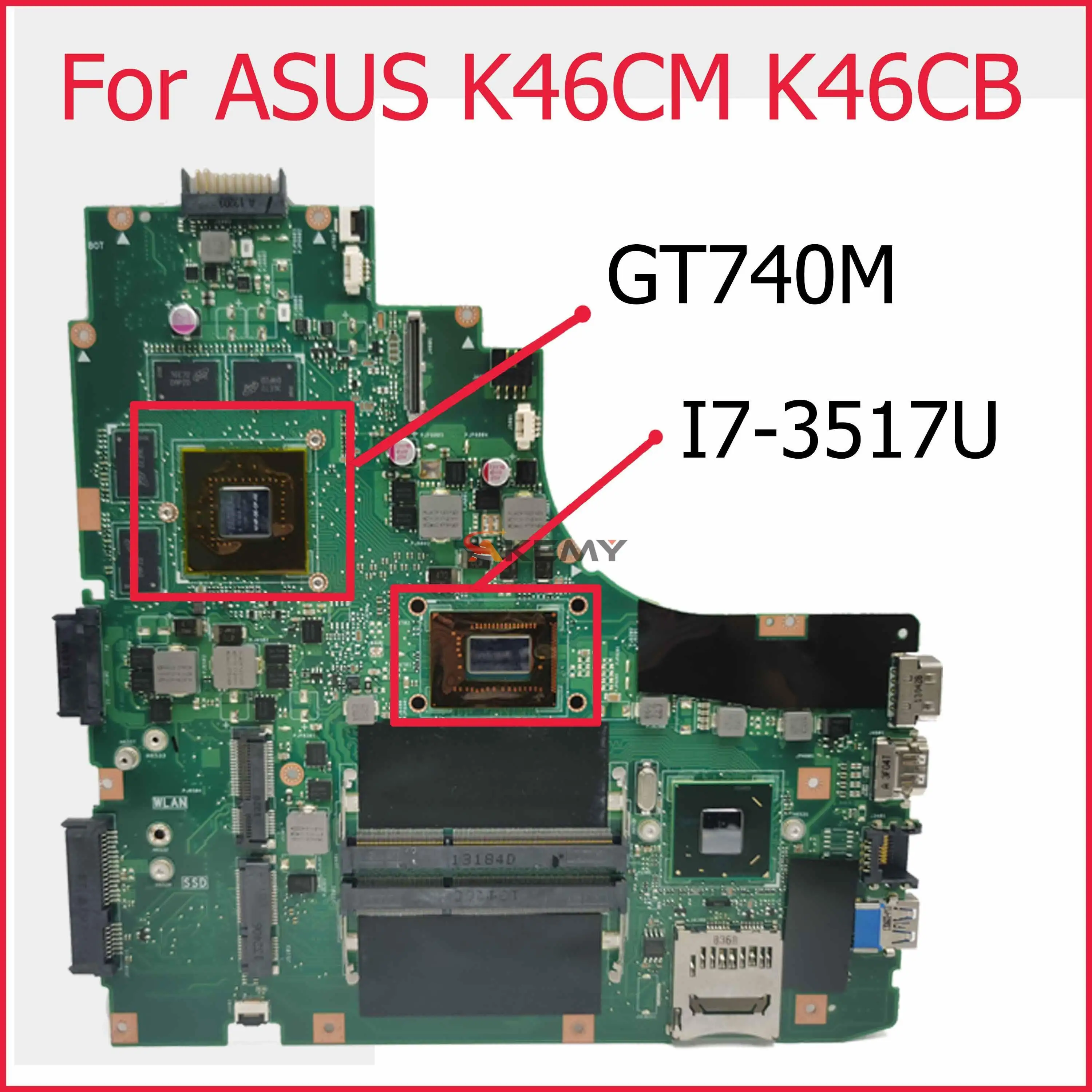Оригинальная материнская плата для ноутбука Akemy K46CM
Оригинальная материнская плата для ноутбука Akemy K46CM