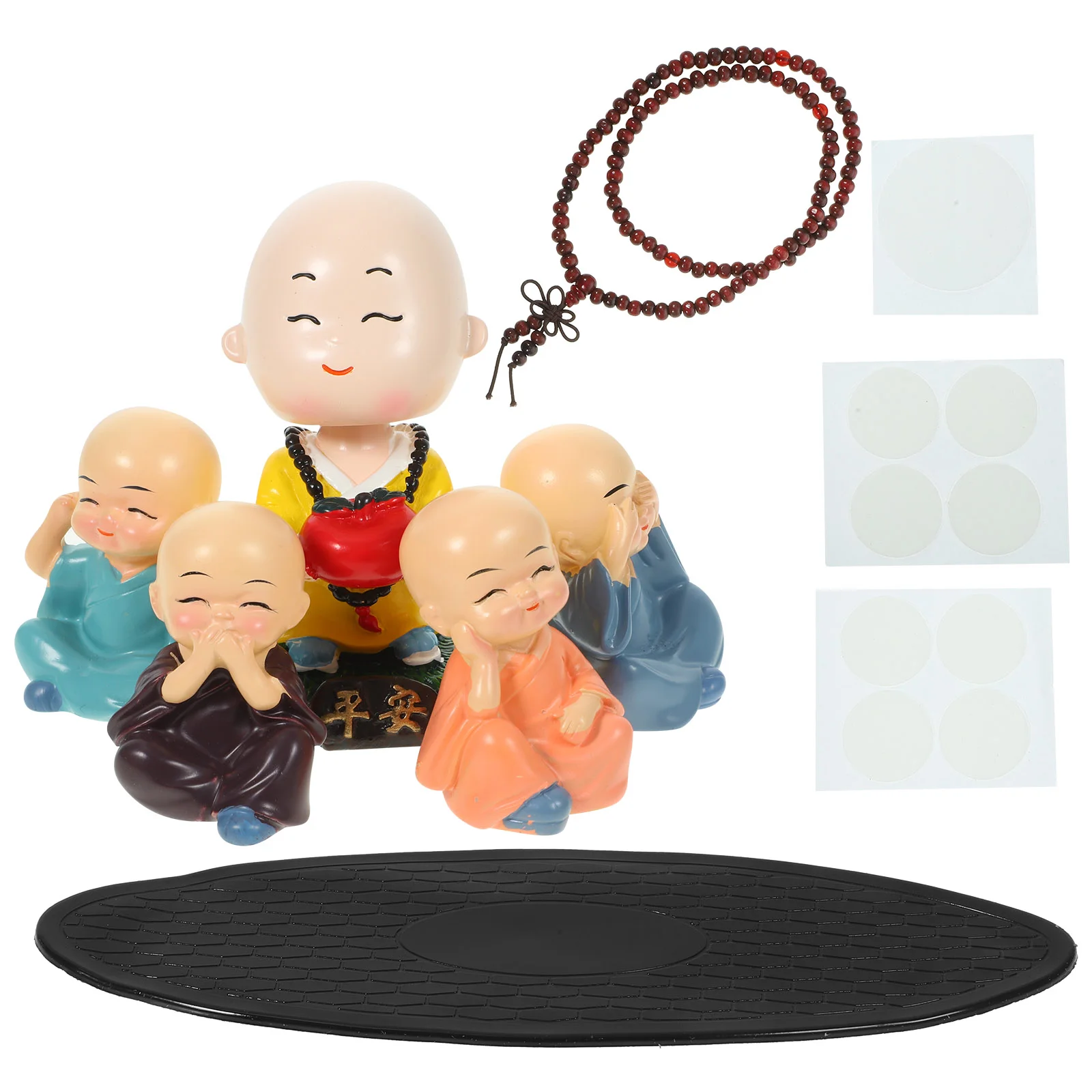 Ornaments Car Solar Adornment Dashcams Cars Decorative Items Monk Figurine Powered Decoration Resin Tabletop Office
Ornaments Car Solar Adornment Dashcams Cars Decorative Items Monk Figurine Powered Decoration Resin Tabletop Office