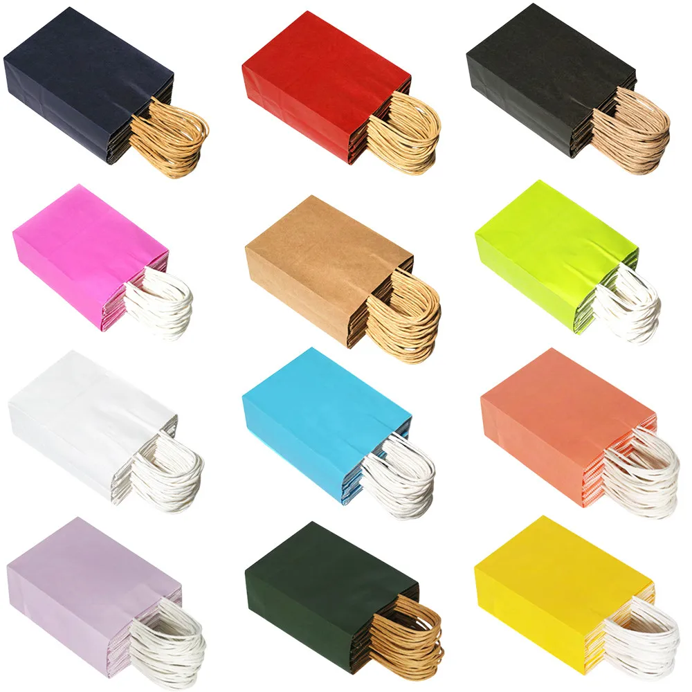 10Pcs Multifunction Paper Bag With Handles Festival Party Gift Bag Shopping Bags Kraft Paper Packing Bag For Candy Packaging
10Pcs Multifunction Paper Bag With Handles Festival Party Gift Bag Shopping Bags Kraft Paper Packing Bag For Candy Packaging