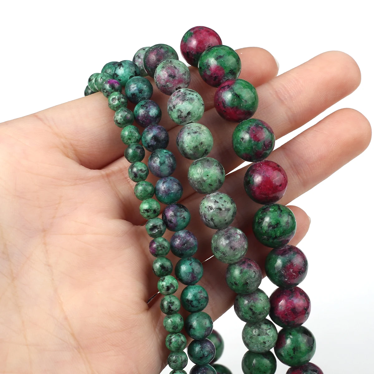 Round Epidote Stone Loose Spacer Bead 4/6/8/10/12mm Beads for Jewelry Making Supplies DIY Women Necklace Bracelet Accessories
Round Epidote Stone Loose Spacer Bead 4/6/8/10/12mm Beads for Jewelry Making Supplies DIY Women Necklace Bracelet Accessories