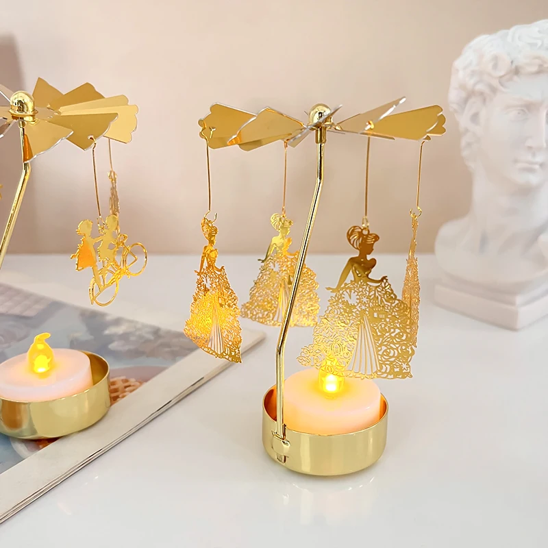1set Golden Rotating Candle Holder Metal Spinning Tealight Candlestick Desktop Decor Dinner Wedding Bar Party Home Decoration
1set Golden Rotating Candle Holder Metal Spinning Tealight Candlestick Desktop Decor Dinner Wedding Bar Party Home Decoration