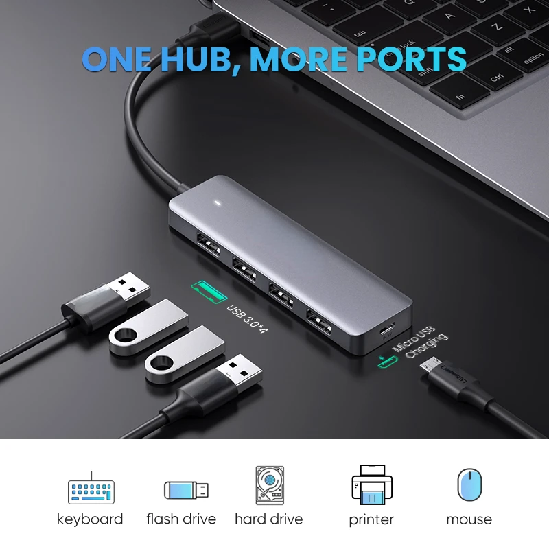 New Fashion USB C Hub 4 Ports USB Type C to USB 3.0 Hub Splitter Adapter for MacBook Pro iPad Pro Galaxy Note 10 S10 USB Hub
New Fashion USB C Hub 4 Ports USB Type C to USB 3.0 Hub Splitter Adapter for MacBook Pro iPad Pro Galaxy Note 10 S10 USB Hub