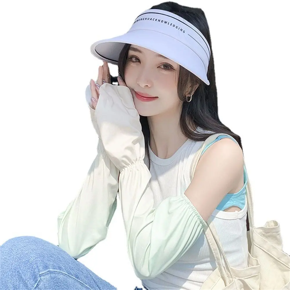 Elegant UV Protection Fake Sleeve Long Length Loose Driving Gloves Arm Gloves Sun Protection Sleeves Ice Sleeves
Elegant UV Protection Fake Sleeve Long Length Loose Driving Gloves Arm Gloves Sun Protection Sleeves Ice Sleeves