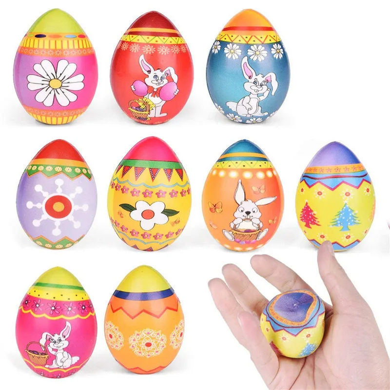 9Pcs Soft Easter Eggs Happy Easter Decorations Painted Rabbit Eggs DIY Craft Kids Gift Colorful Easter Eggs Home Party Decor
9Pcs Soft Easter Eggs Happy Easter Decorations Painted Rabbit Eggs DIY Craft Kids Gift Colorful Easter Eggs Home Party Decor