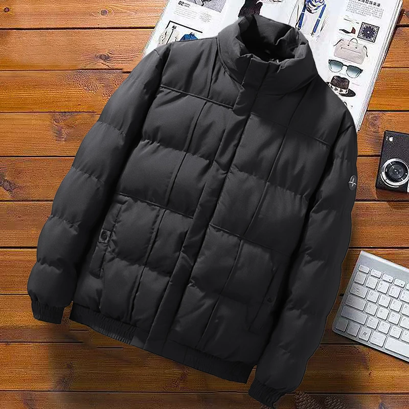 Men Bomber Jacket Puffer Jacket Korean Fashion Slim Fit Cotton Padded Jacket Street Fashion Warm Coat Autumn Winter Clothes Male
Men Bomber Jacket Puffer Jacket Korean Fashion Slim Fit Cotton Padded Jacket Street Fashion Warm Coat Autumn Winter Clothes Male