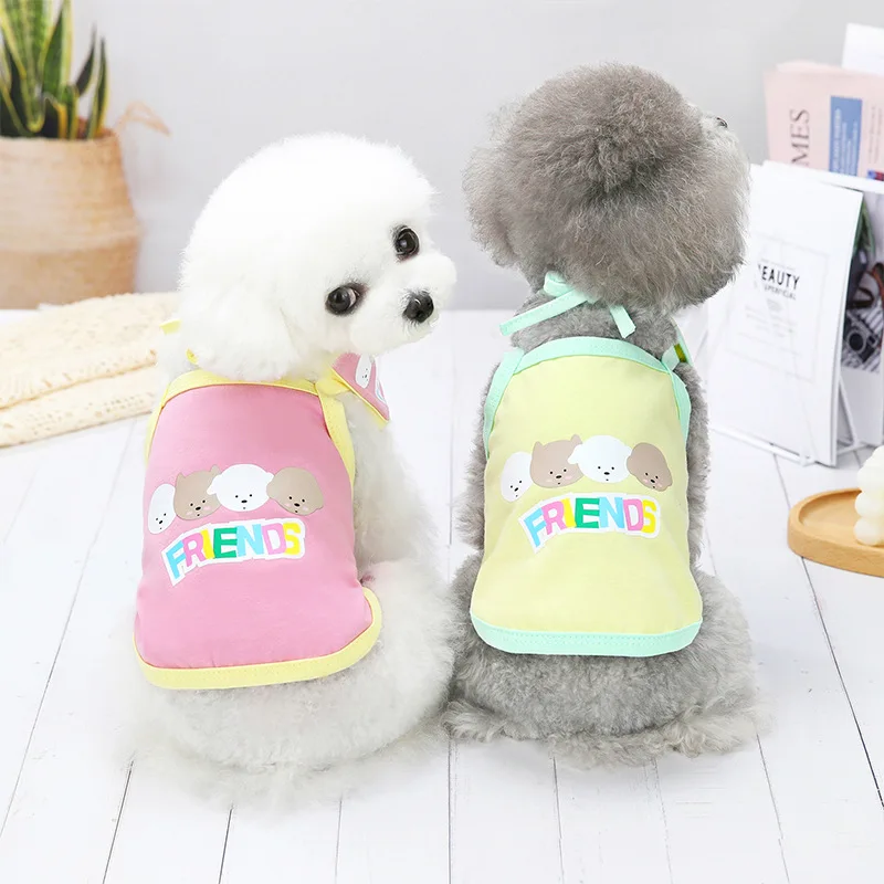 Dogs Clothing Pet Cartoon Bear Vest Dog Clothes Suspenders Print Outfits Cute Summer Yorkies Yollow Girl Boy Ropa Para Perro
Dogs Clothing Pet Cartoon Bear Vest Dog Clothes Suspenders Print Outfits Cute Summer Yorkies Yollow Girl Boy Ropa Para Perro