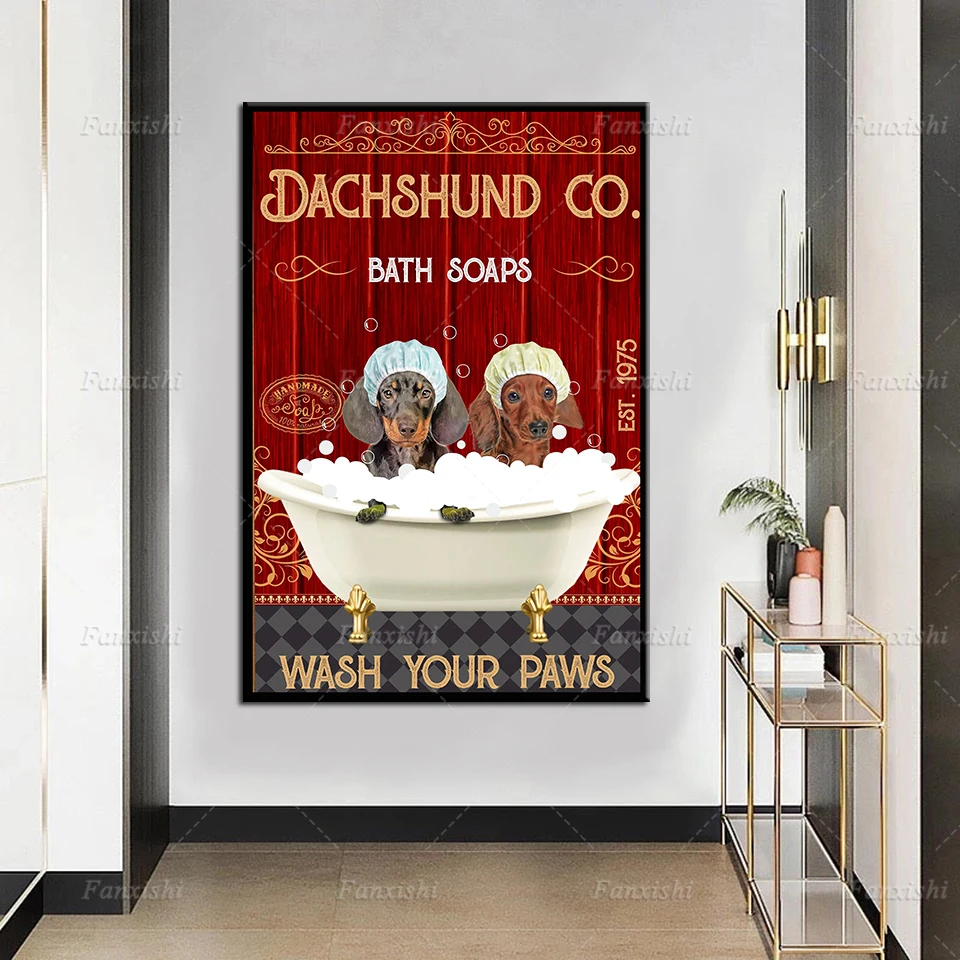 Home Decoration Wall Art Hd Print Dachshunds Co Bath Soars Painting Modern Retro Poster Canvas Cuadros Modular Picture For Gift
Home Decoration Wall Art Hd Print Dachshunds Co Bath Soars Painting Modern Retro Poster Canvas Cuadros Modular Picture For Gift