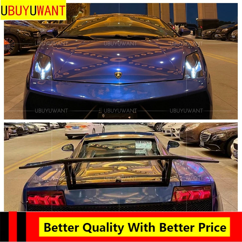 Задний спойлер из настоящего углеродного волокна, заднее крыло для Lamborghini Gallardo LP540/LP550/LP560/570 2008 - 2013
Задний спойлер из настоящего углеродного волокна, заднее крыло для Lamborghini Gallardo LP540/LP550/LP560/570 2008 - 2013
