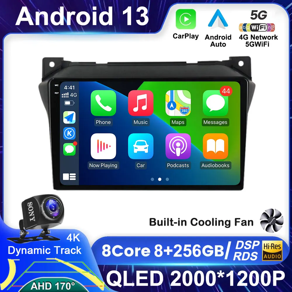 Автомагнитола на Android 13 для Suzuki Alto 2009 2010-2011, мультимедийный видеоплеер с GPS-навигацией, камерой 2017 без DVD, типоразмер 2 Din
Автомагнитола на Android 13 для Suzuki Alto 2009 2010-2011, мультимедийный видеоплеер с GPS-навигацией, камерой 2017 без DVD, типоразмер 2 Din