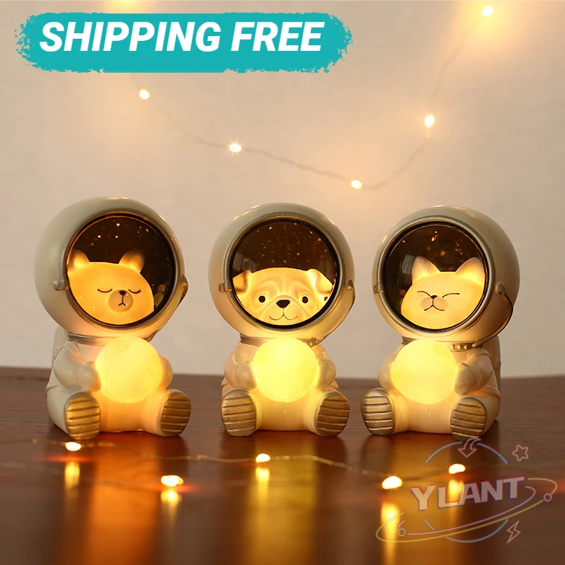 Creative Cute Galaxy Guardian Pet Astronaut Night Light Personality Bedroom Decoration Lights Star Light Kids Toys Birthday Gift
Creative Cute Galaxy Guardian Pet Astronaut Night Light Personality Bedroom Decoration Lights Star Light Kids Toys Birthday Gift