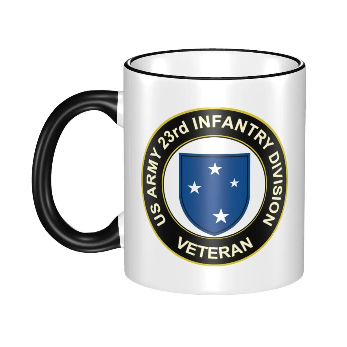 

Кофе, молочный Муген, посуда для напитков, армия США, ветеран 23-го пехотного подразделения, лучший подарок для ваших друзей