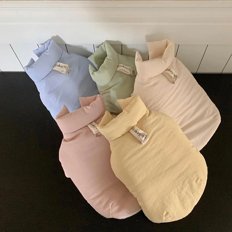 New Solid Color Pet Winter Wear Dog Thickened Warm Coat Puppy Two Legged Clothing Teddy Fashion Cardigan
New Solid Color Pet Winter Wear Dog Thickened Warm Coat Puppy Two Legged Clothing Teddy Fashion Cardigan