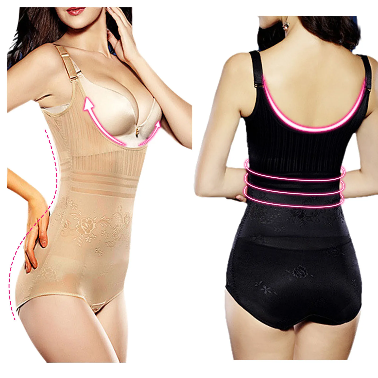 Women Bodysuit Control Underbust Slimming Shapewear Shaper Underwear Tummy Maiden Form Sleepwear Rave Bodysuit for Women
Women Bodysuit Control Underbust Slimming Shapewear Shaper Underwear Tummy Maiden Form Sleepwear Rave Bodysuit for Women