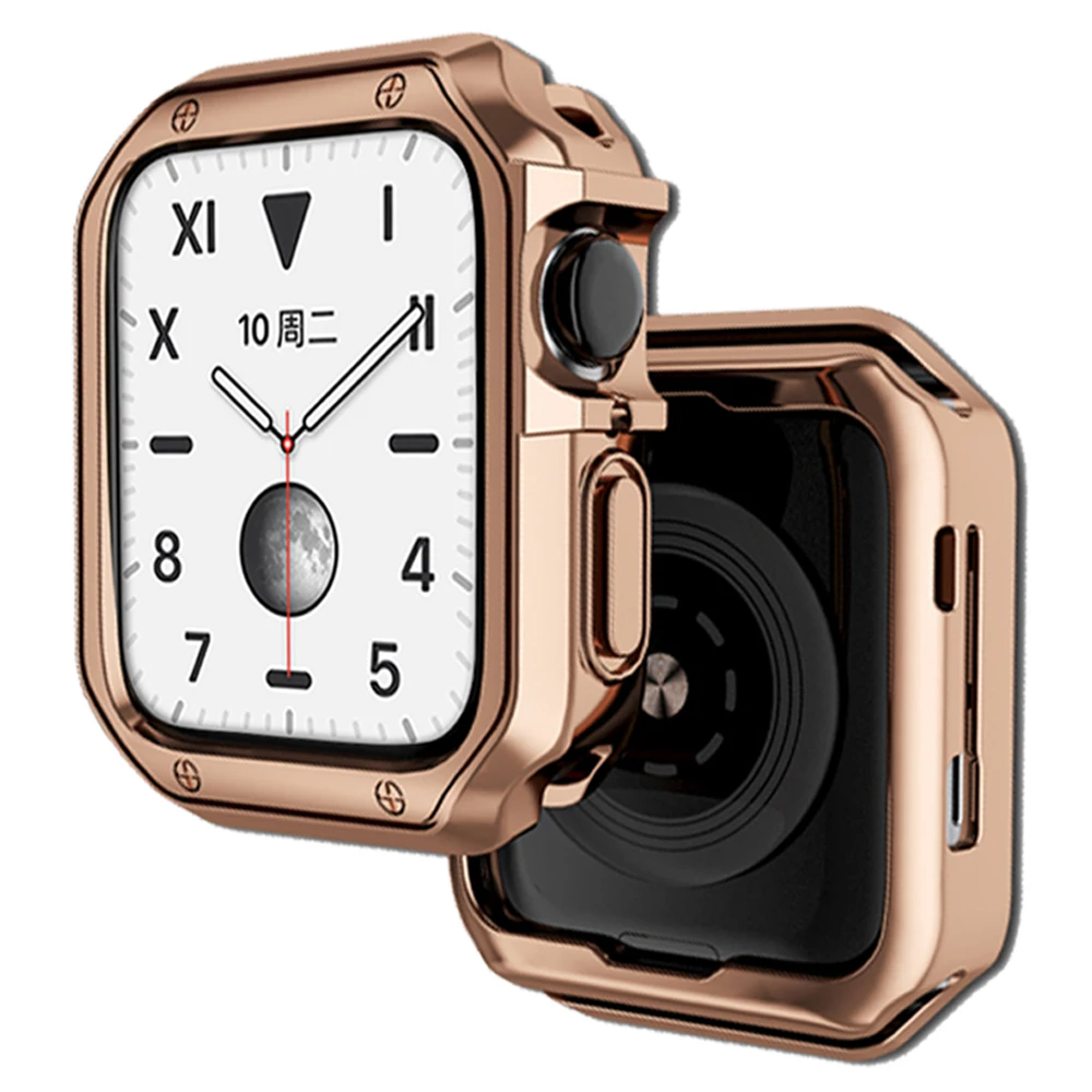Cover for Apple Watch Case 45mm 41mm 44mm 40mm 42mm 38mm TPU bumper Accessories Screen Protector iWatch case Series 7 6 5 8 3 SE
Cover for Apple Watch Case 45mm 41mm 44mm 40mm 42mm 38mm TPU bumper Accessories Screen Protector iWatch case Series 7 6 5 8 3 SE