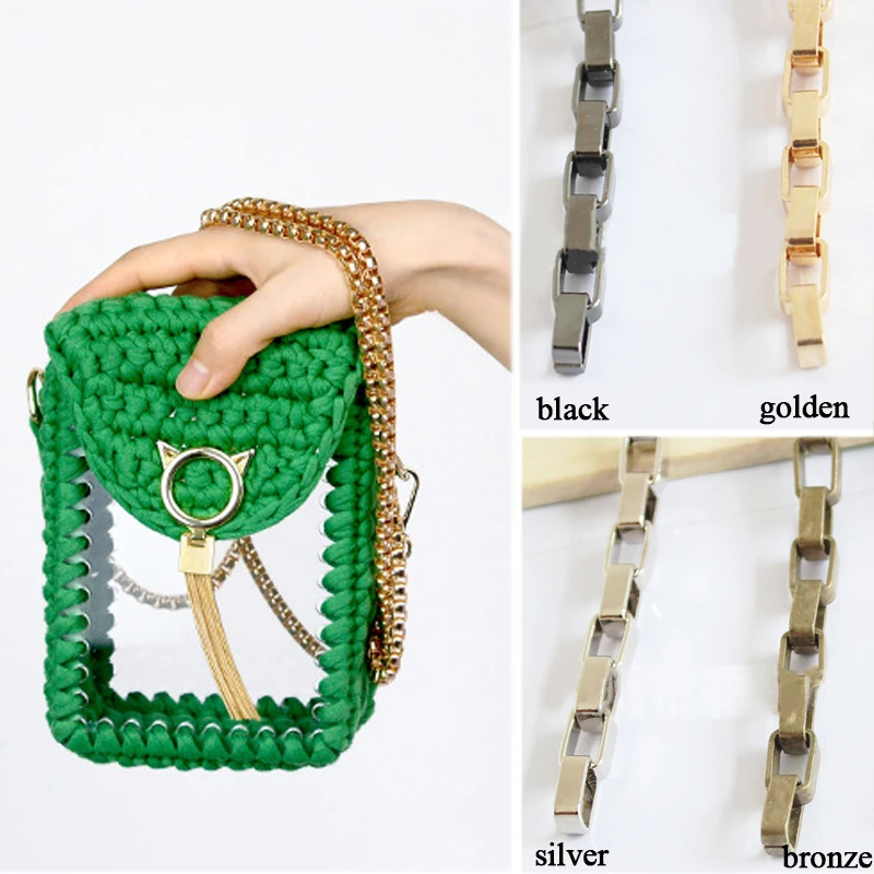 Bag Chain Strap Rectangular Shape Handle Shoulder Crossbody Handbag Bag Metal Replacement Chains Bag All-match Parts Accessories
Bag Chain Strap Rectangular Shape Handle Shoulder Crossbody Handbag Bag Metal Replacement Chains Bag All-match Parts Accessories