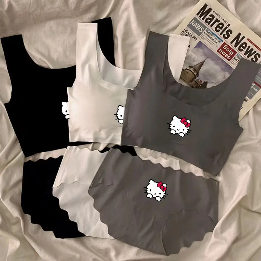 Симпатичное мультяшное женское нижнее белье Sanrios Hello Kitty, удобные эластичные трусы из ледяного шелка, сексуальное горячее женское нижнее белье
Симпатичное мультяшное женское нижнее белье Sanrios Hello Kitty, удобные эластичные трусы из ледяного шелка, сексуальное горячее женское нижнее белье