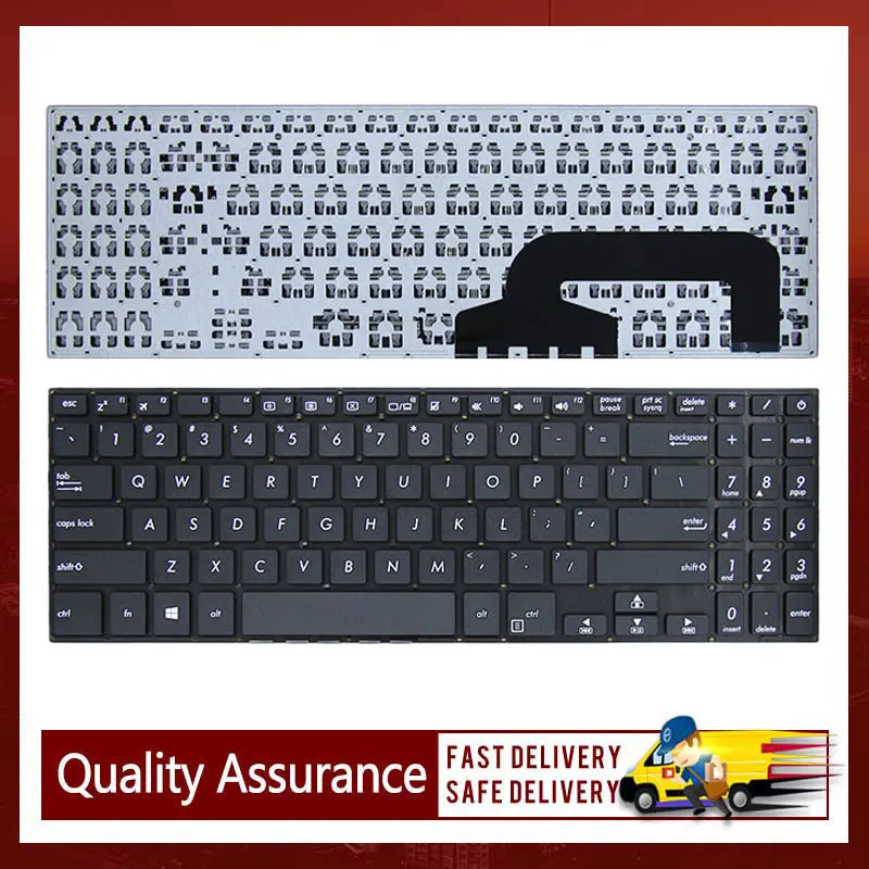 New laptop keyboard For Asus X507 X507L X507MA X507U X507UA X507UB X570 X507MA X570ZD Y5000U Y5000UB A570 US black
New laptop keyboard For Asus X507 X507L X507MA X507U X507UA X507UB X570 X507MA X570ZD Y5000U Y5000UB A570 US black