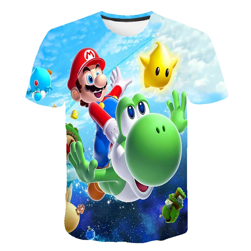 Children Games Super Mario-Bros T Shirt Baby Boys Girls Clothes Children Clothing Boys Tshirts Kid Girl Tops Tee Peach Luigi
Children Games Super Mario-Bros T Shirt Baby Boys Girls Clothes Children Clothing Boys Tshirts Kid Girl Tops Tee Peach Luigi