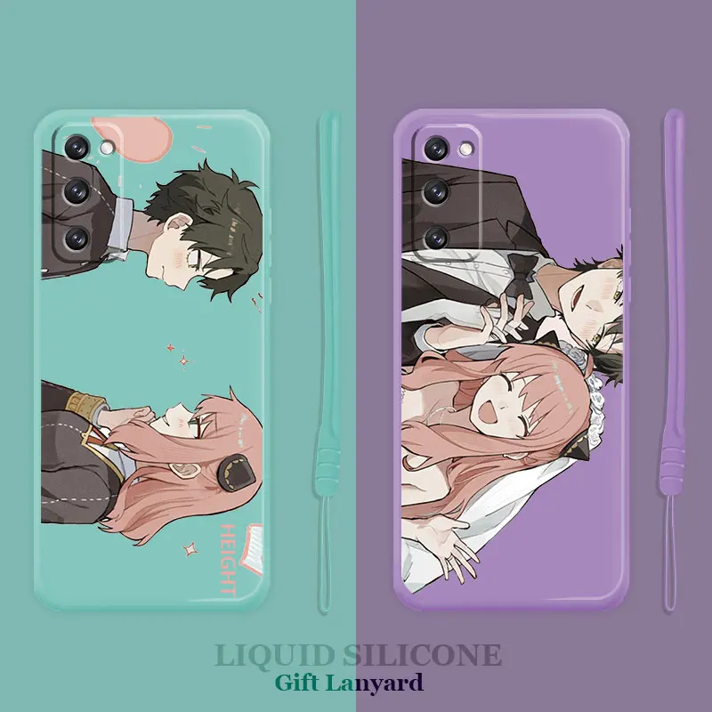 Spy×Family Anya Damian Marry Love Liquid Candy Case For Samsung Galaxy S22 S21 S20 FE Ultra S10 S9 S8 Plus S10e Note 20 10 Lite
Spy×Family Anya Damian Marry Love Liquid Candy Case For Samsung Galaxy S22 S21 S20 FE Ultra S10 S9 S8 Plus S10e Note 20 10 Lite