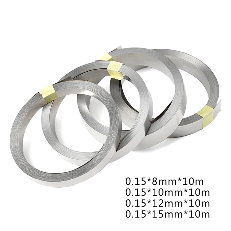 1 Roll 10m 18650 Li-ion Battery Nickel Sheet Plate Nickel Plated Steel Belt Strip Connector Spot Welding Machine Battery Welders
1 Roll 10m 18650 Li-ion Battery Nickel Sheet Plate Nickel Plated Steel Belt Strip Connector Spot Welding Machine Battery Welders