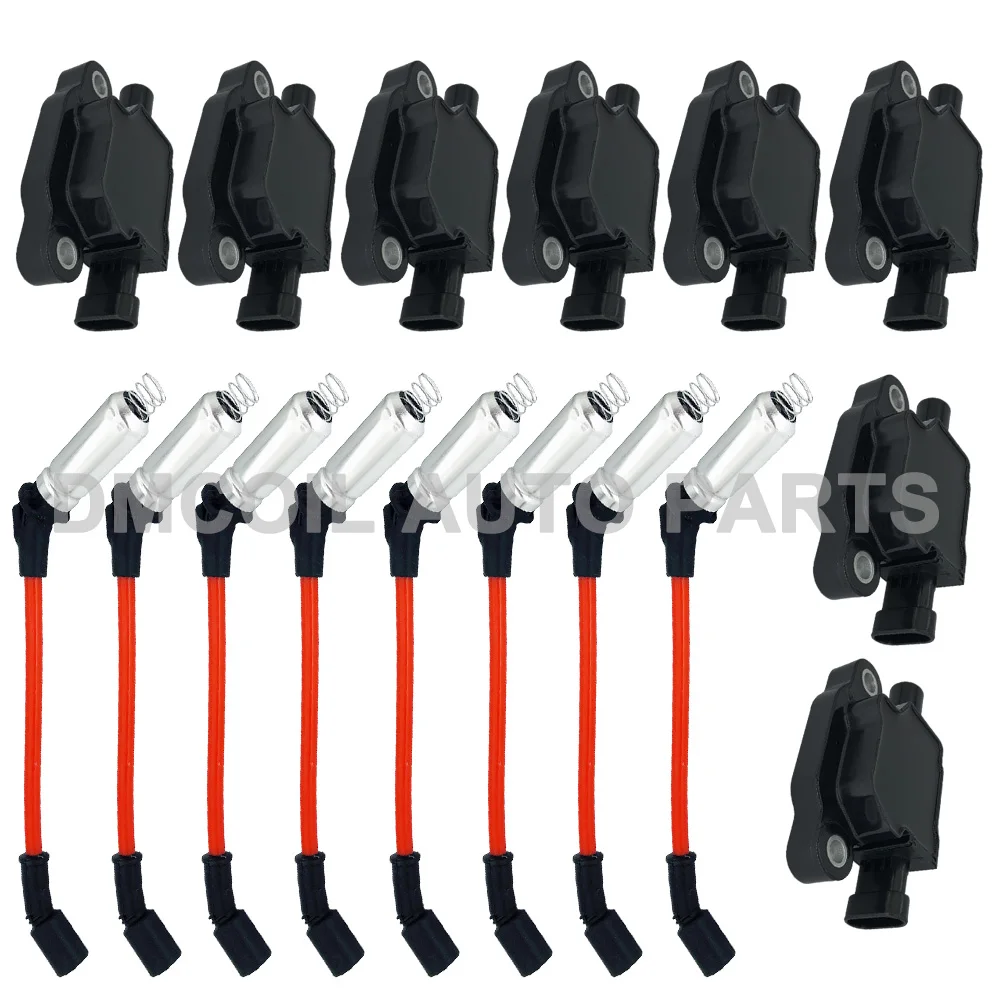 IGNITION COIL AND IGNITION WIRES SETS SPARK PLUG FOR GMC CADILLAC CTS CHEVROLET CAMARO SILVERADO V8 2004- D510C UF413 SI-AT38018
IGNITION COIL AND IGNITION WIRES SETS SPARK PLUG FOR GMC CADILLAC CTS CHEVROLET CAMARO SILVERADO V8 2004- D510C UF413 SI-AT38018