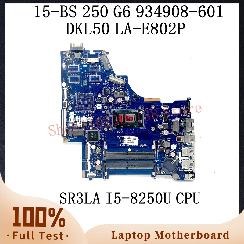 934908-601 934908-501 934908-001 W/ SR3LA I5-8250U CPU материнская плата для HP 15-BS 250 G6 материнская плата для ноутбука LA-E802P 100% протестирована ОК
934908-601 934908-501 934908-001 W/ SR3LA I5-8250U CPU материнская плата для HP 15-BS 250 G6 материнская плата для ноутбука LA-E802P 100% протестирована ОК