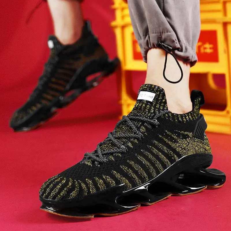 Big Size Summer Non Slip Man Sneakers Socks Men Sport Shoes Running Men Sports Shoes for Boys Black Gold Knitting Basket D-744
Big Size Summer Non Slip Man Sneakers Socks Men Sport Shoes Running Men Sports Shoes for Boys Black Gold Knitting Basket D-744