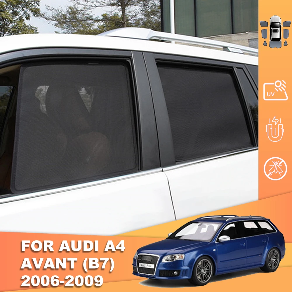 For Audi A4 B7 AVANT Allroad 2004 2005 2006 2007 2008 Magnetic Car Sunshade Front Windshield Curtain Rear Side Window Sun Shade
For Audi A4 B7 AVANT Allroad 2004 2005 2006 2007 2008 Magnetic Car Sunshade Front Windshield Curtain Rear Side Window Sun Shade