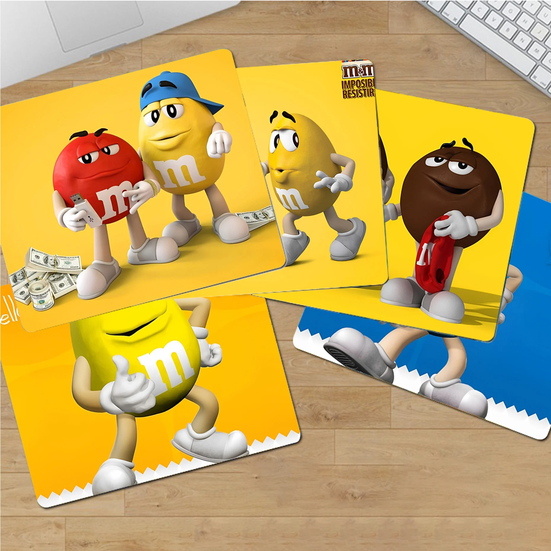 Chocolate Beans Mousepad Small Office Computer Desk Mat Table Keyboard Big Mouse Pad Laptop Cushion Non-slip Deskpad Home Decor
Chocolate Beans Mousepad Small Office Computer Desk Mat Table Keyboard Big Mouse Pad Laptop Cushion Non-slip Deskpad Home Decor