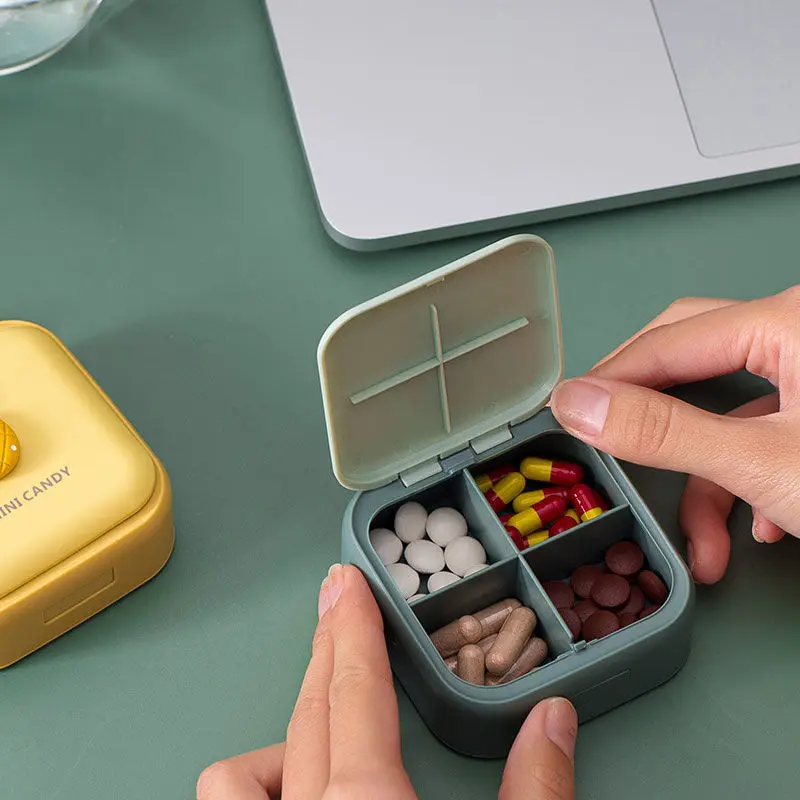 2022 New Design Pill Case Portable 4 Grids Nordic Pill Box Drug Tablet Medicine Storage Holder Splitter Organizer Container Case
2022 New Design Pill Case Portable 4 Grids Nordic Pill Box Drug Tablet Medicine Storage Holder Splitter Organizer Container Case