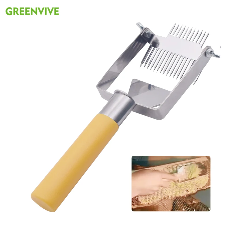 Beekeeping Tools Plastic Handle Stainless Steel Bee Hive Uncapping Fork Scraper Shovel Honey Fork Double Header Adjustable
Beekeeping Tools Plastic Handle Stainless Steel Bee Hive Uncapping Fork Scraper Shovel Honey Fork Double Header Adjustable