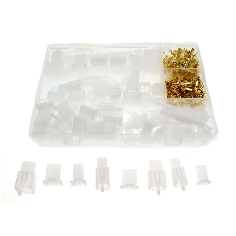 380PCS Auto Electrical 2 3 4 6 Pin 2.8 Mm Wire Terminal Connector With Fixed Hook Male Female Terminals Housing Kits
380PCS Auto Electrical 2 3 4 6 Pin 2.8 Mm Wire Terminal Connector With Fixed Hook Male Female Terminals Housing Kits
