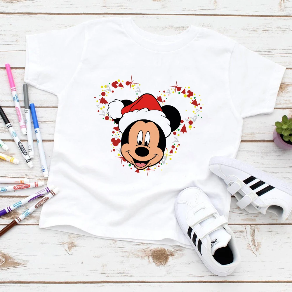 Christmas Print Serie Brother And Sister Costume Disney Top Sell Girls Clothes Harajuku Mickey Mouse Graphci Boy 3-12 Years Tees
Christmas Print Serie Brother And Sister Costume Disney Top Sell Girls Clothes Harajuku Mickey Mouse Graphci Boy 3-12 Years Tees