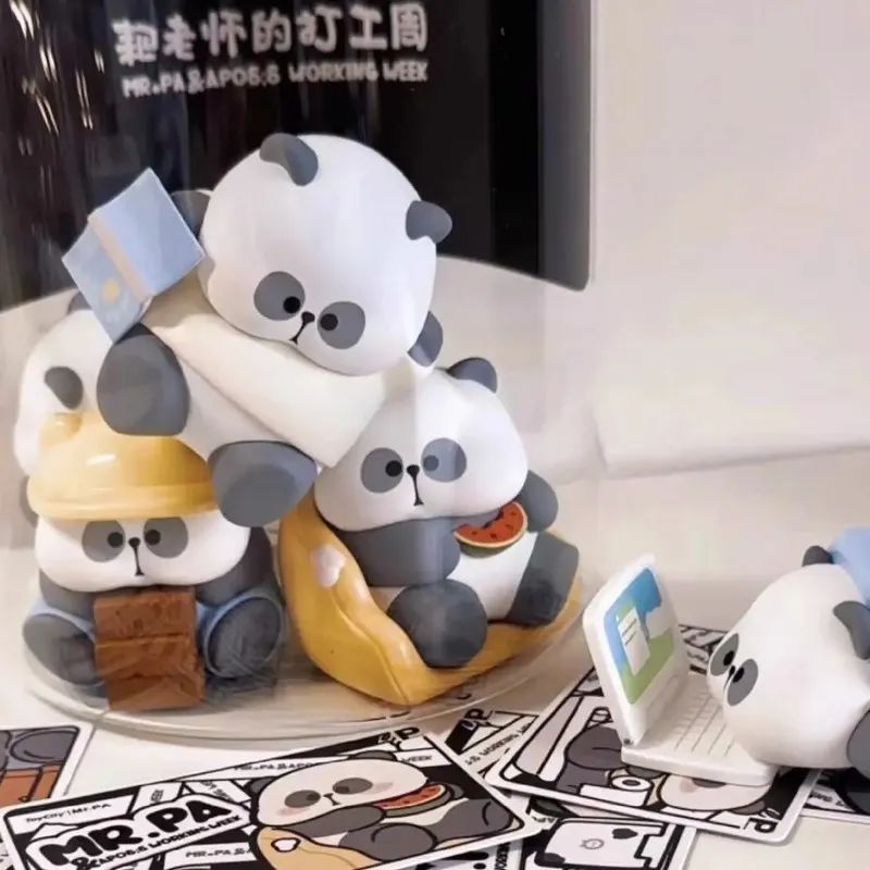 Kawaii глухая коробка Mr.pa серия рабочих недель игрушки Аниме фигурки загадочная коробка Угадай сумку милые куклы настольное украшение рождественские игрушки
Kawaii глухая коробка Mr.pa серия рабочих недель игрушки Аниме фигурки загадочная коробка Угадай сумку милые куклы настольное украшение рождественские игрушки