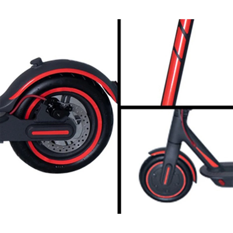 Electric Scooter Wheel Hub Protective Reflective Sticker for Xiaomi M365 Pro 1S PRO 2 Night Safety Warning Cover
Electric Scooter Wheel Hub Protective Reflective Sticker for Xiaomi M365 Pro 1S PRO 2 Night Safety Warning Cover