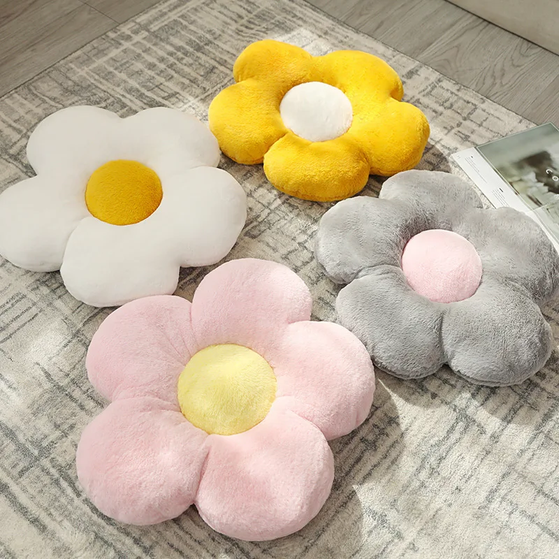 Cute Colorful Flower Plush Cushion Toy Soft Cartoon Plant Stuffed Doll Chair Cushion Sofa Children Gift Home Decor Birthday Gift
Cute Colorful Flower Plush Cushion Toy Soft Cartoon Plant Stuffed Doll Chair Cushion Sofa Children Gift Home Decor Birthday Gift