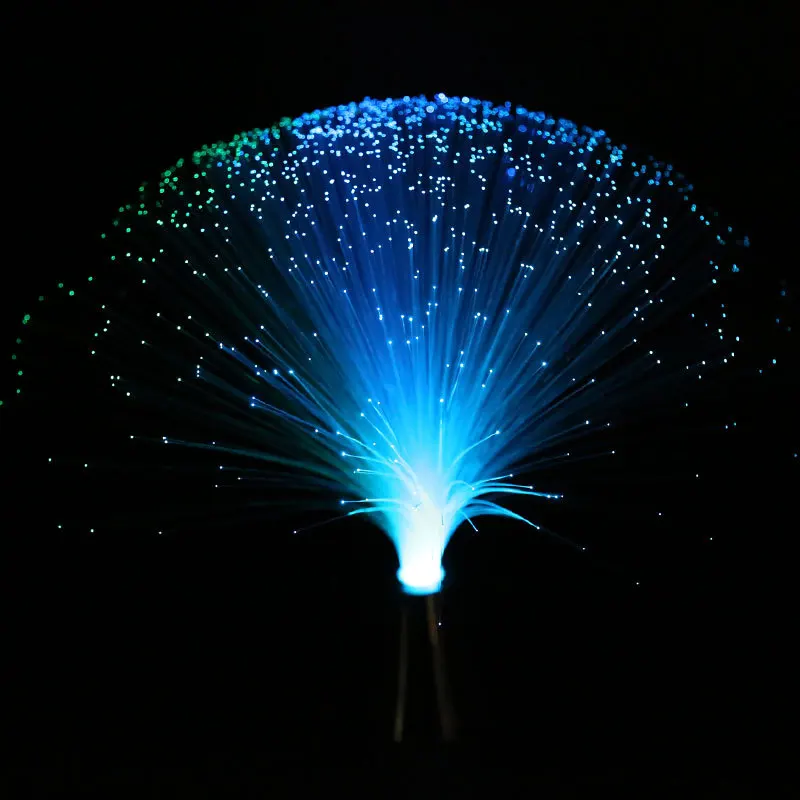 

Светодиодная оптоволоконная лампа, разноцветный светильник в виде звездного неба для праздника, свадьбы, центральный светодиодный ночсветильник из оптического волокна, декоративная лампа