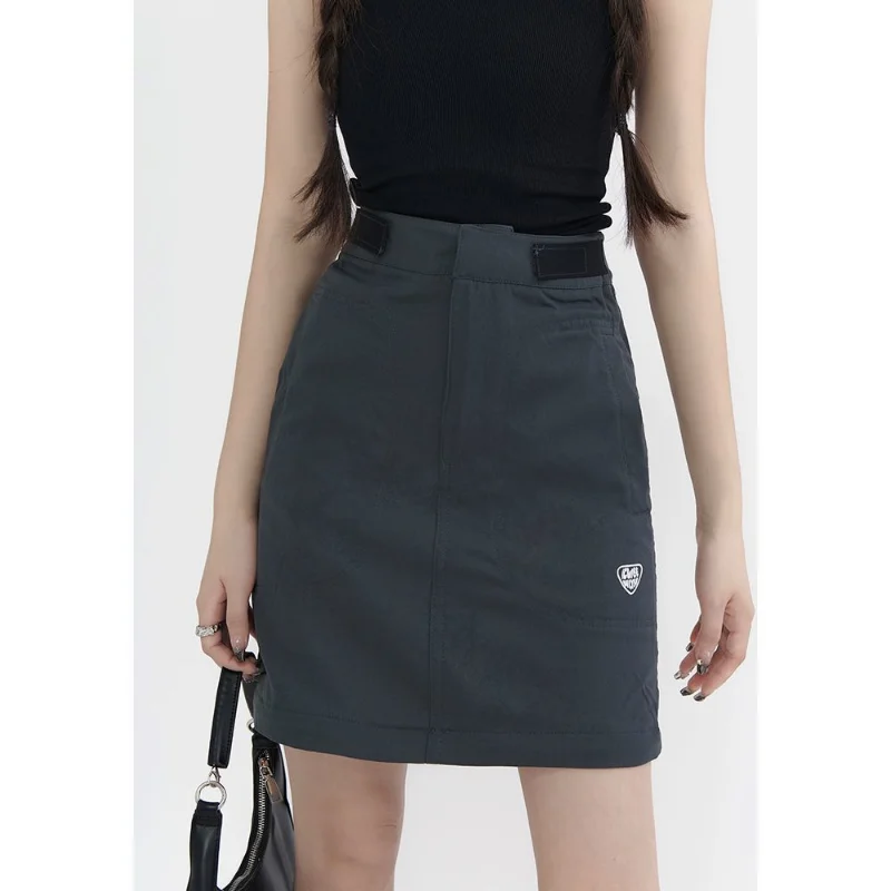 Облегающие съемные мини-юбки в стиле Харадзюку, юбка миди с запахом, юбка-карго на бедрах, Длинная женская летняя серая уличная одежда с высокой талией Y2k
Облегающие съемные мини-юбки в стиле Харадзюку, юбка миди с запахом, юбка-карго на бедрах, Длинная женская летняя серая уличная одежда с высокой талией Y2k