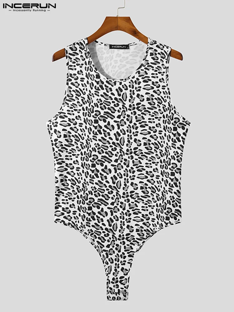 INCERUN Comfortable Homewear New Men's Fashionable Casual Jumpsuit Male Sexy Leisure Leopard Printing Sleeveless Bodysuits S-5XL
INCERUN Comfortable Homewear New Men's Fashionable Casual Jumpsuit Male Sexy Leisure Leopard Printing Sleeveless Bodysuits S-5XL