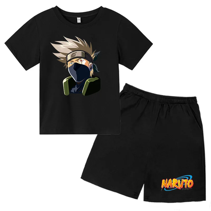 Kids Narutos 3D T-Shirts Set Children's Clothes Suit Summer Kakashi Print Top+Short Pant 2Pcs Cartoon Children Outfits Clothing
Kids Narutos 3D T-Shirts Set Children's Clothes Suit Summer Kakashi Print Top+Short Pant 2Pcs Cartoon Children Outfits Clothing