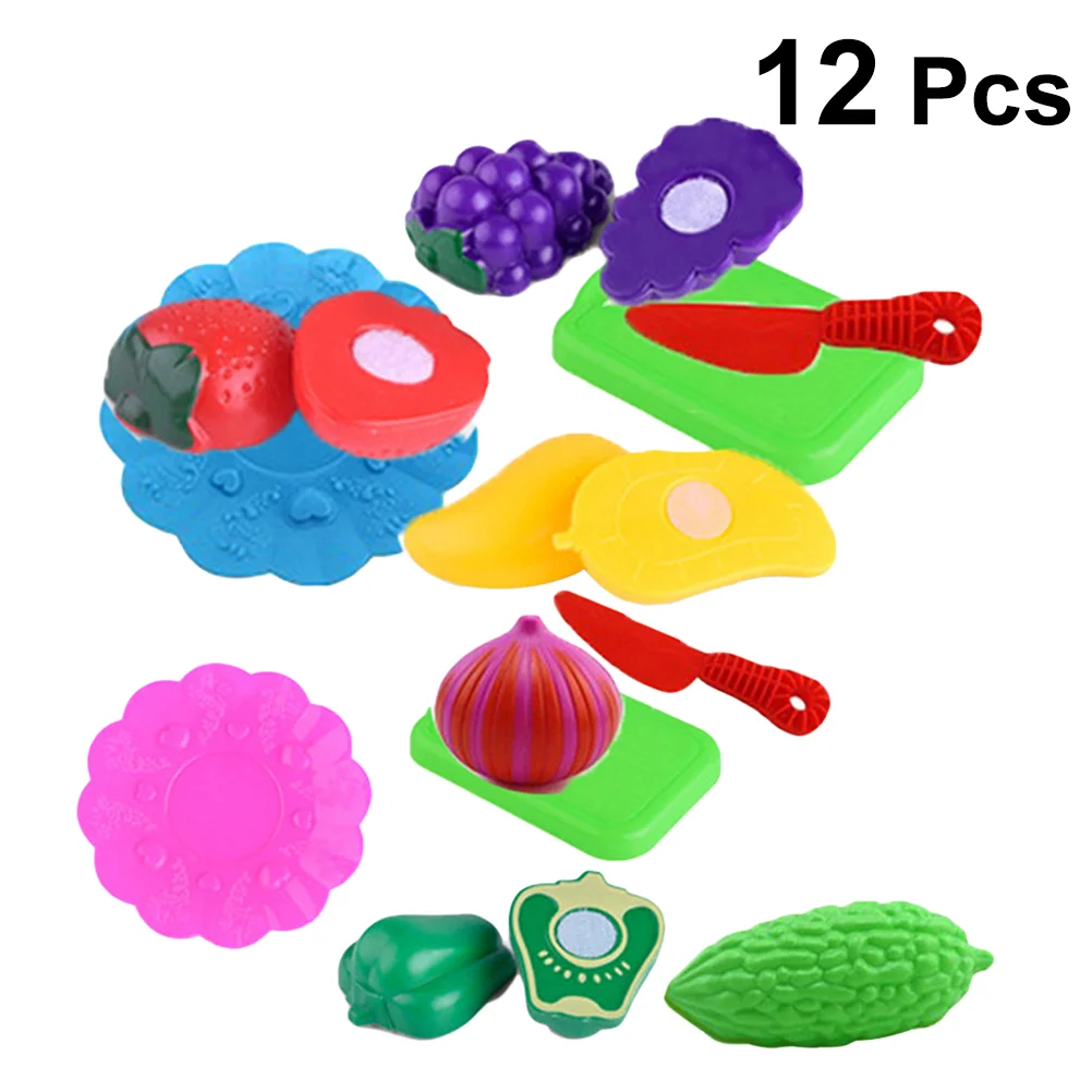 12 шт., детский кухонный набор для фруктов и овощей
12 шт., детский кухонный набор для фруктов и овощей