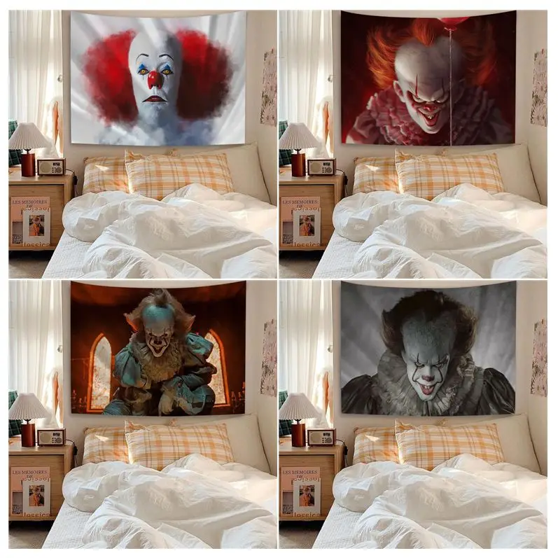 Stephen King's It DIY Wall Tapestry Hippie Flower Wall Carpets Dorm Decor Decor Blanket
Stephen King's It DIY Wall Tapestry Hippie Flower Wall Carpets Dorm Decor Decor Blanket