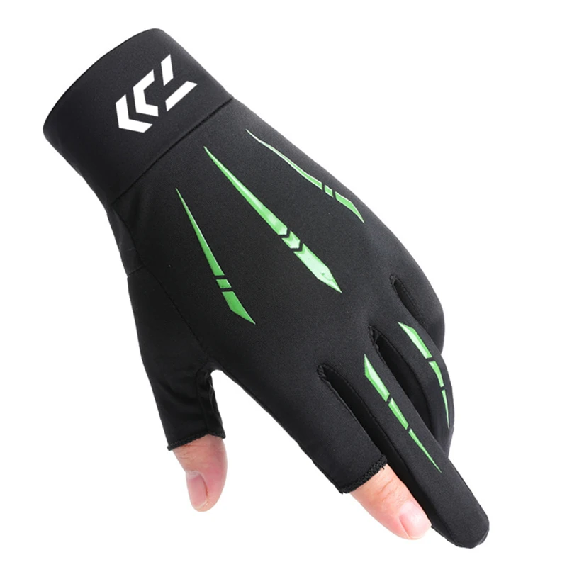 Daiwa New Ice Silk Sunscreen Gloves for Men and Women with Two Fingers Breathable Thin Fishing Outdoor Sports Non-slip Gloves
Daiwa New Ice Silk Sunscreen Gloves for Men and Women with Two Fingers Breathable Thin Fishing Outdoor Sports Non-slip Gloves