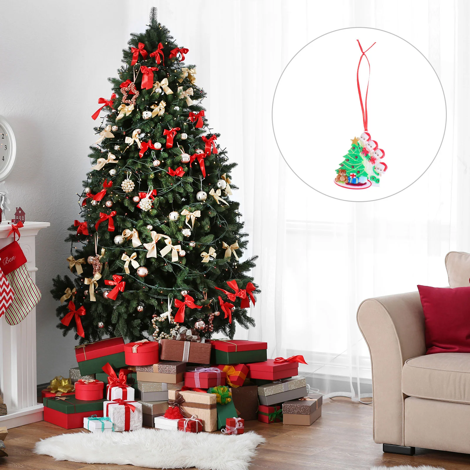 Ornament Tree Decorchristmas Hanging Quarantine Family Holiday Front Door Sign Gift Survivor
Ornament Tree Decorchristmas Hanging Quarantine Family Holiday Front Door Sign Gift Survivor