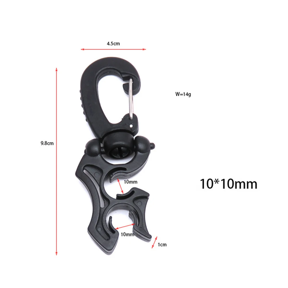 Holder Double Hose Holder Durable Easy Snap Design Foldable For Gauges For Regulators Nylon Rotatable Brand New
Holder Double Hose Holder Durable Easy Snap Design Foldable For Gauges For Regulators Nylon Rotatable Brand New